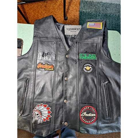 Forever Two Wheels Embroidered Biker Vest Patches